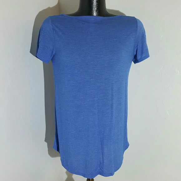 Lularoe women top tunic t-shirt blue size XS - Picture 3 of 4